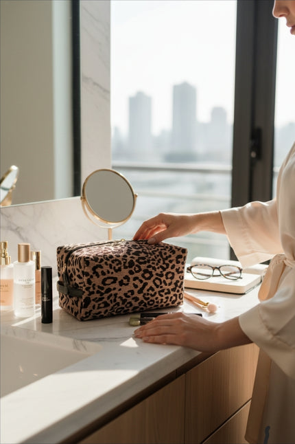 Maxi Pouch HELVI | Cord taupe