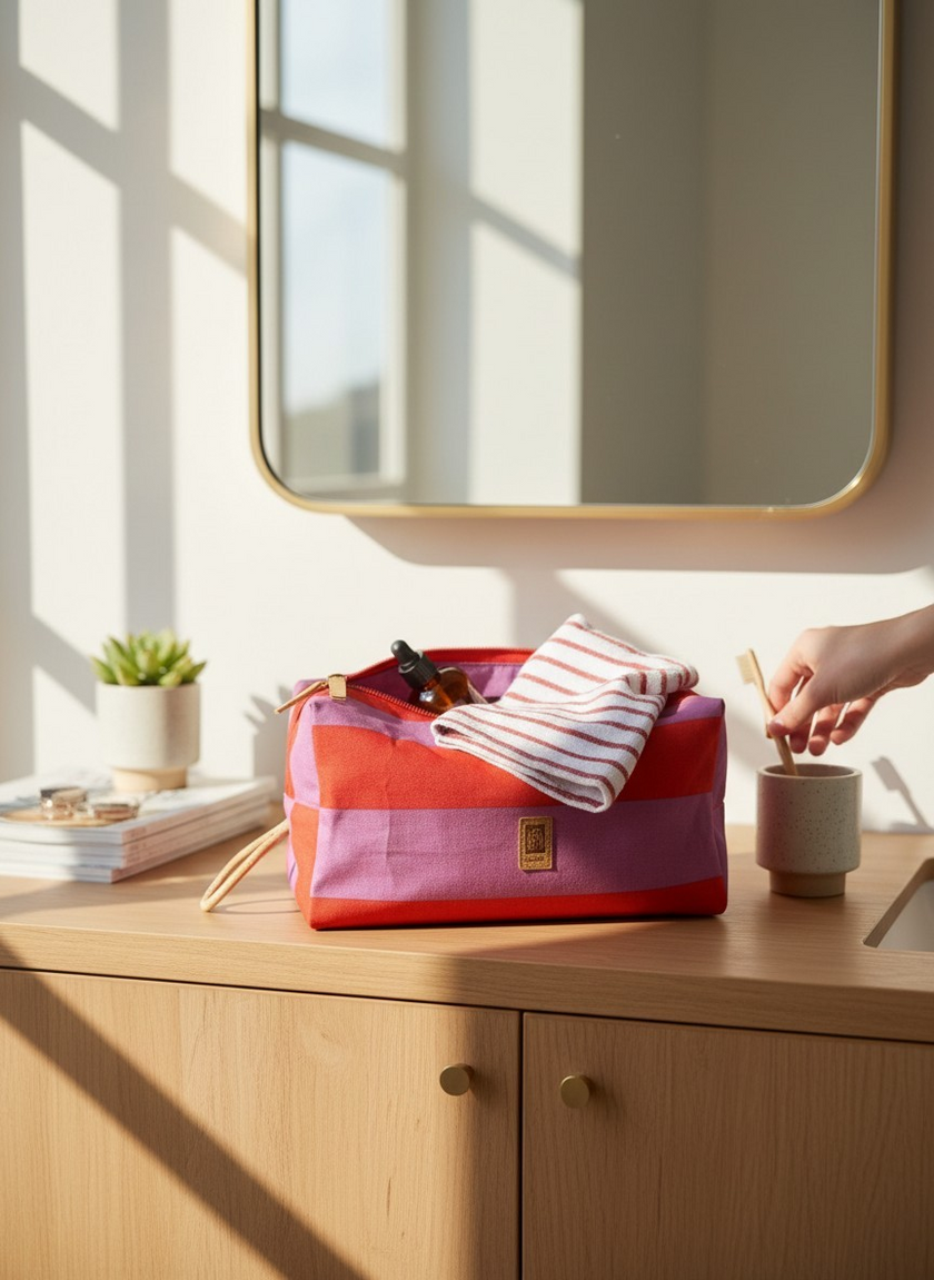 HELVI | Maxi Pouch | gestreift