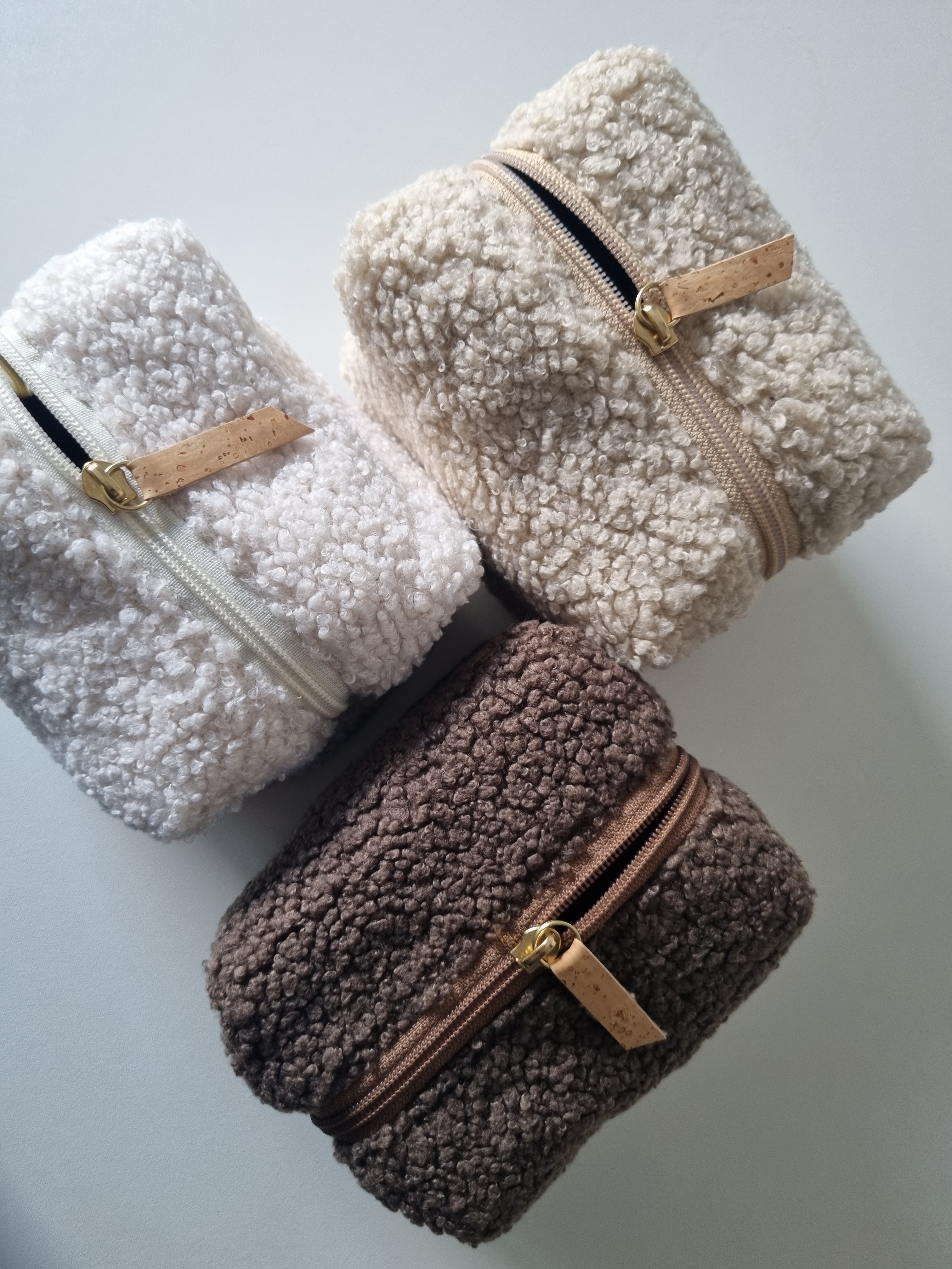 HELVI | Mini Pouchie | Teddy braun